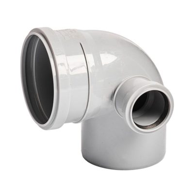 Отвод ПП Д110   90 *с выходом Д50 (левый+правый)