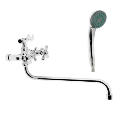 A7372 Смеситель ACCONA для ванны с маховиками