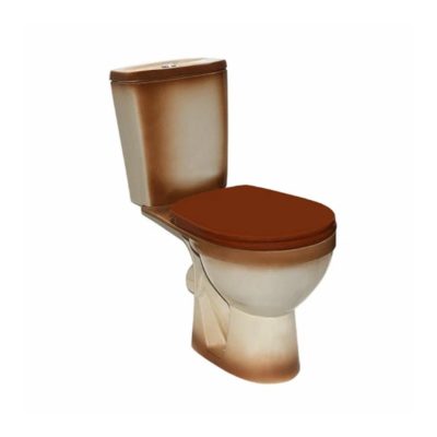 Унитаз-компакт РИО коричневый (универс.вып.нижн.подв.сид 2-х кноп. арм)