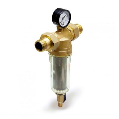 ФИЛЬТР САМООЧИЩ. С МАНОМЕТРОМ ДЛЯ ГОР.ВОДЫ 3/4" СТМ