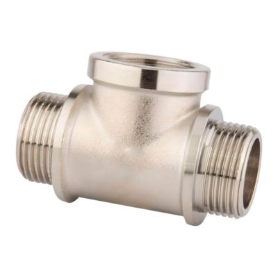 Тройник никель 3/4*1/2*3/4