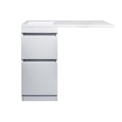 Тумба напольная ДАЛЛАС 100 Люкс белый