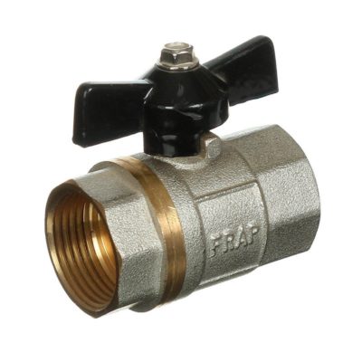 КРАН ШАРОВЫЙ FRAP 1/2 БАБОЧКА Ш/Ш