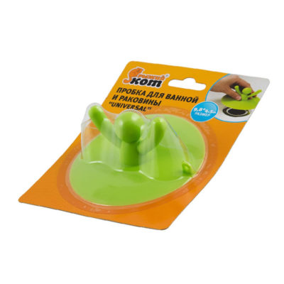 Пробка для ванн в ассортименте "Рыжий кот"