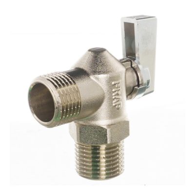 Кран шаровый двухпроходной угловой  1/2*1/2