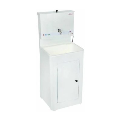 Умывальник АКВАТЕКСак антикороз. С ЭВН + пластиковая мойка белый