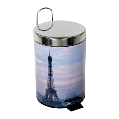 Ведро для мусора 3 л круглое ПАРИЖ