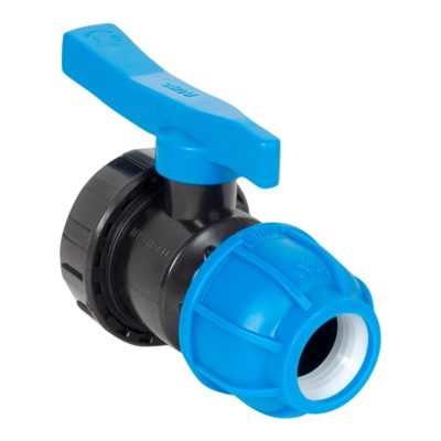 Кран ПНД шаровый разъемный 25х3/4 В/Р