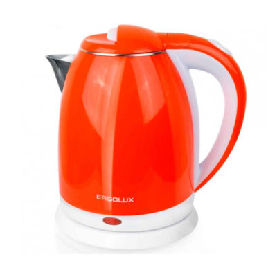 ERGOLUX ELX-KS07-C37 Чайник электрич. оранжево-белый 1