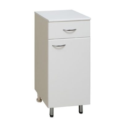 Полупенал "40" правый белый