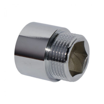 УДЛИНИТЕЛЬ ХРОМОВЫЙ В/Н 1/2-20ММ