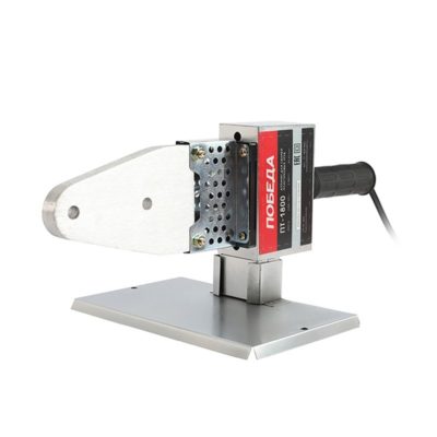 ПТ-1800 СВАРОЧНЫЙ АППАРАТ ДЛЯ ПВХ ТРУБ 2 КВТ Д20-63 ММ "ПОБЕДА"