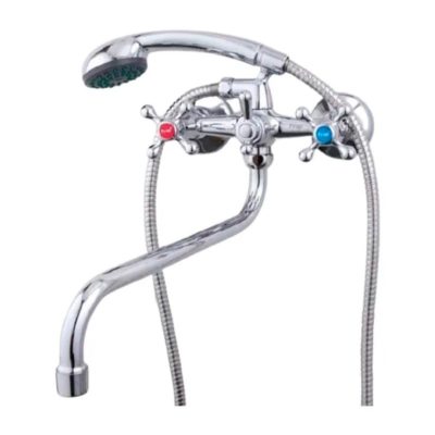 F2208 Cмеситель ванна. "FRAP" ВСТР/ДИВЕРТ