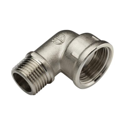 Угольник аксиальный латунный 20*20