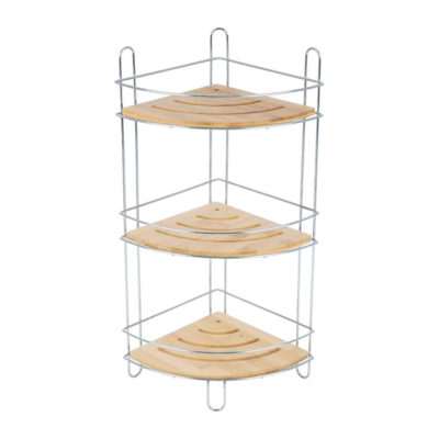 Полка для ванной угловая 3-х ярусная 19