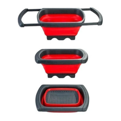 Дуршлаг силикон.складной прямоуг. 26*38 см