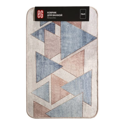 КОВРИК ДЛЯ ВАННОЙ МОЗАИКА 70*45 (ФЛИС)