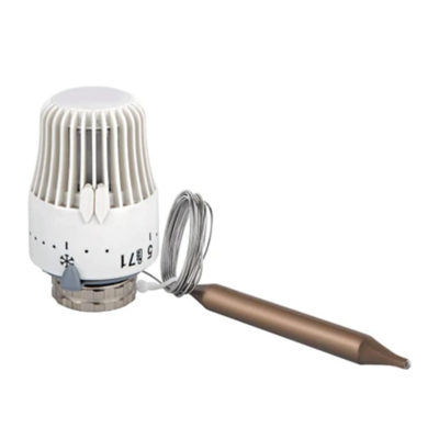 Термостатическая головка б/пластика с гильзой ТИМ