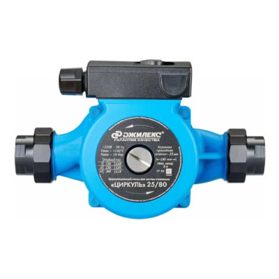 ДЖИЛЕКС НАСОС ЦИРКУЛЯЦИОННЫЙ "ЦИРКУЛЬ 25/80" 80/120/155 ВТ (НАПОР 8 М)