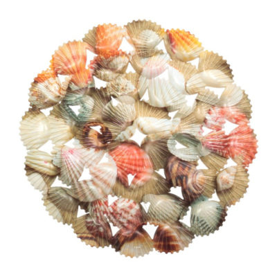 Коврик в раковину круглый 28 см РАКУШКИ