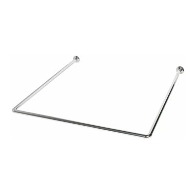 8017-А Карниз угловой хром 90*90*90