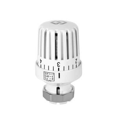 Термостатическая головка пластик с гильзой ТИМ