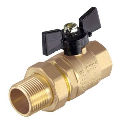 Кран шаровый 1" с американкой