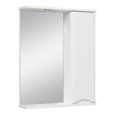 Шкаф зеркальный навесной "Афина 60" правый