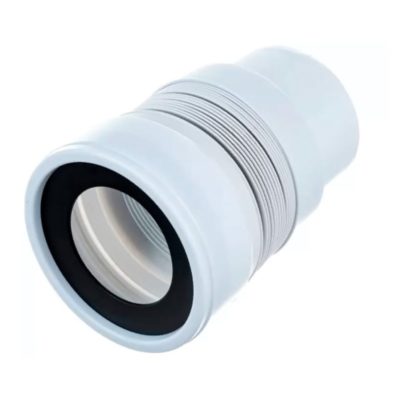 K731R Удлинитель гибкий для унитаза длинный выпуск 110мм(365-1085мм)