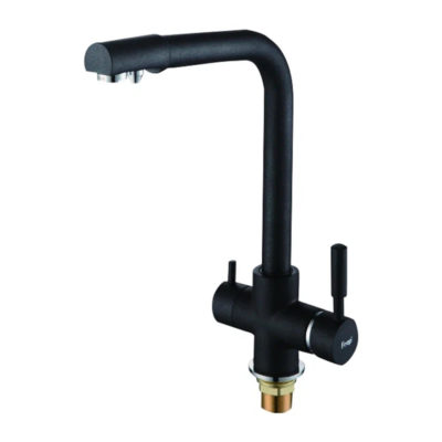 F4352-7 Смеситель д/кухни подключ. к фильтру питьев. воды FRAP черный