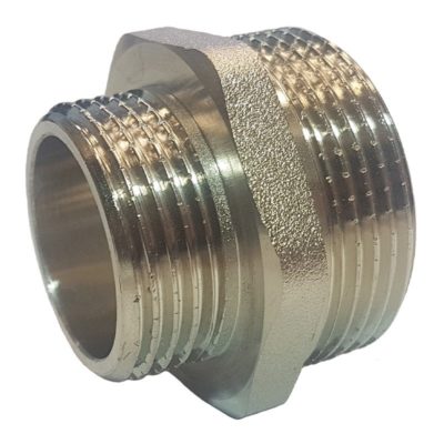Ниппель переходный 2"* 1 1/2" ш-ш латунь