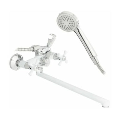 R22332 Смеситель д/ванн длин.поворот.излив