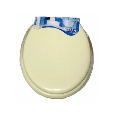 Сиденье для унитаза ОКЕАН Кремовое