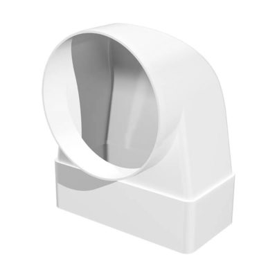 Уголок пласт. плоский-круглый 120*60ммд.100 Эвент 60120СК100ФП