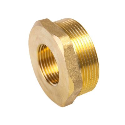 Футорка 1 1/2"НРх1 1/4"ВР латунь