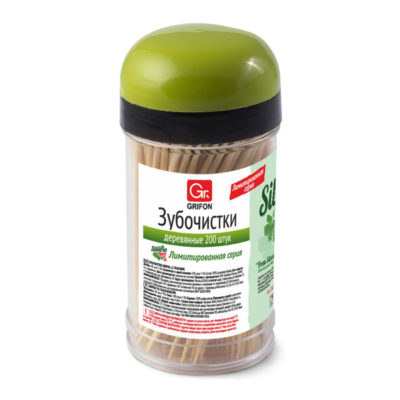 Зубочистки 200 шт. дерево