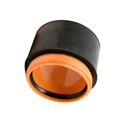 Муфта для врезки Д110 мм рыжая