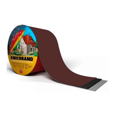 Лента для примыканий Nicoband 30*1000 Коричневый