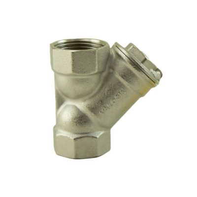 ФИЛЬТР КОСОЙ 1" ЛАТУНЬ