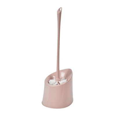 ТУАЛЕТНЫЙ НАБОР ЕРШ С ПОДСТАВКОЙ  VOQUE БЕЖЕВЫЙ