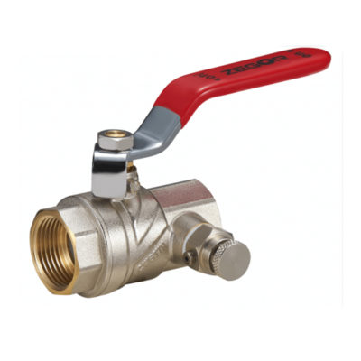 FS12 Кран шаровый 3/4" г/г полнопроходной с дренажем