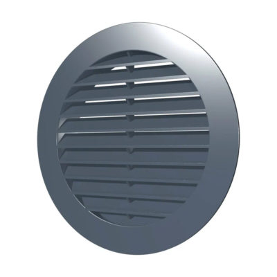 10РКН Решетка наружная круглая с фланцем; серая