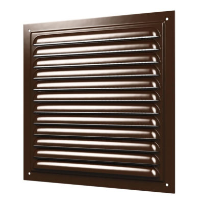 Решетка вентиляционная 200*200 коричневый