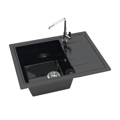 Мойка глянц. Анастасия Z150Q4 (черная) 575*470*200