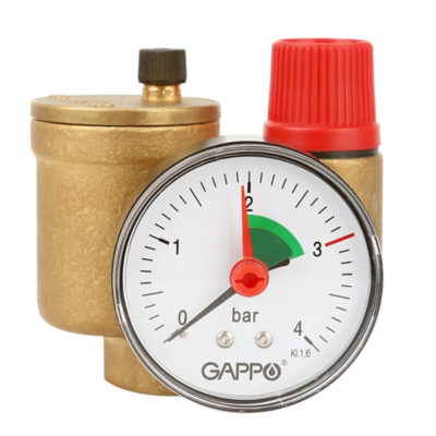 G1453 Группа безопасности котла компактная 1" ВР 3 бара