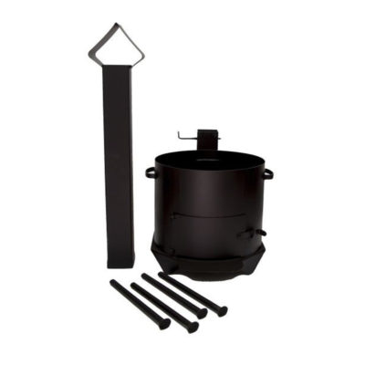 Печь под казан с трубой 16л