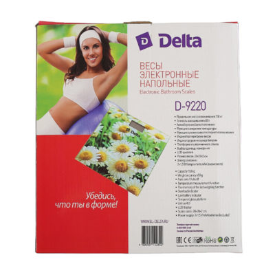 D-9220 Весы напольные электрон. до 180 кг Delta