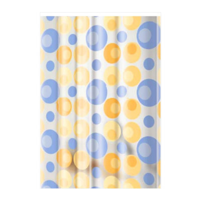 F8804 Штора д/ванной 180*180 с рисунком FRAP