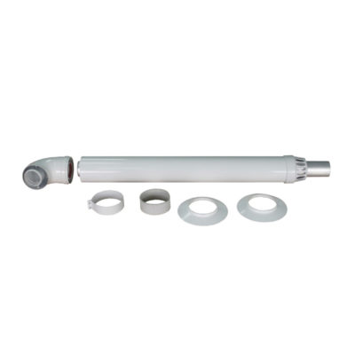 Комплект коаксиального дымохода 60/100 (отвод