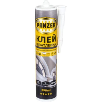 Клей-шпатлевка д/потолочных покрытий акрил. белый PANZER